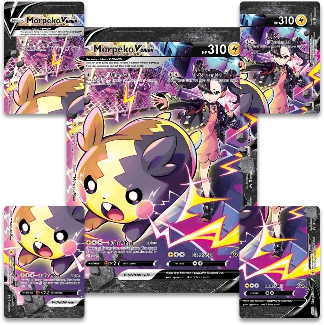 Pokemon TCG: Morpeko V-Union Premium Treasures Collection