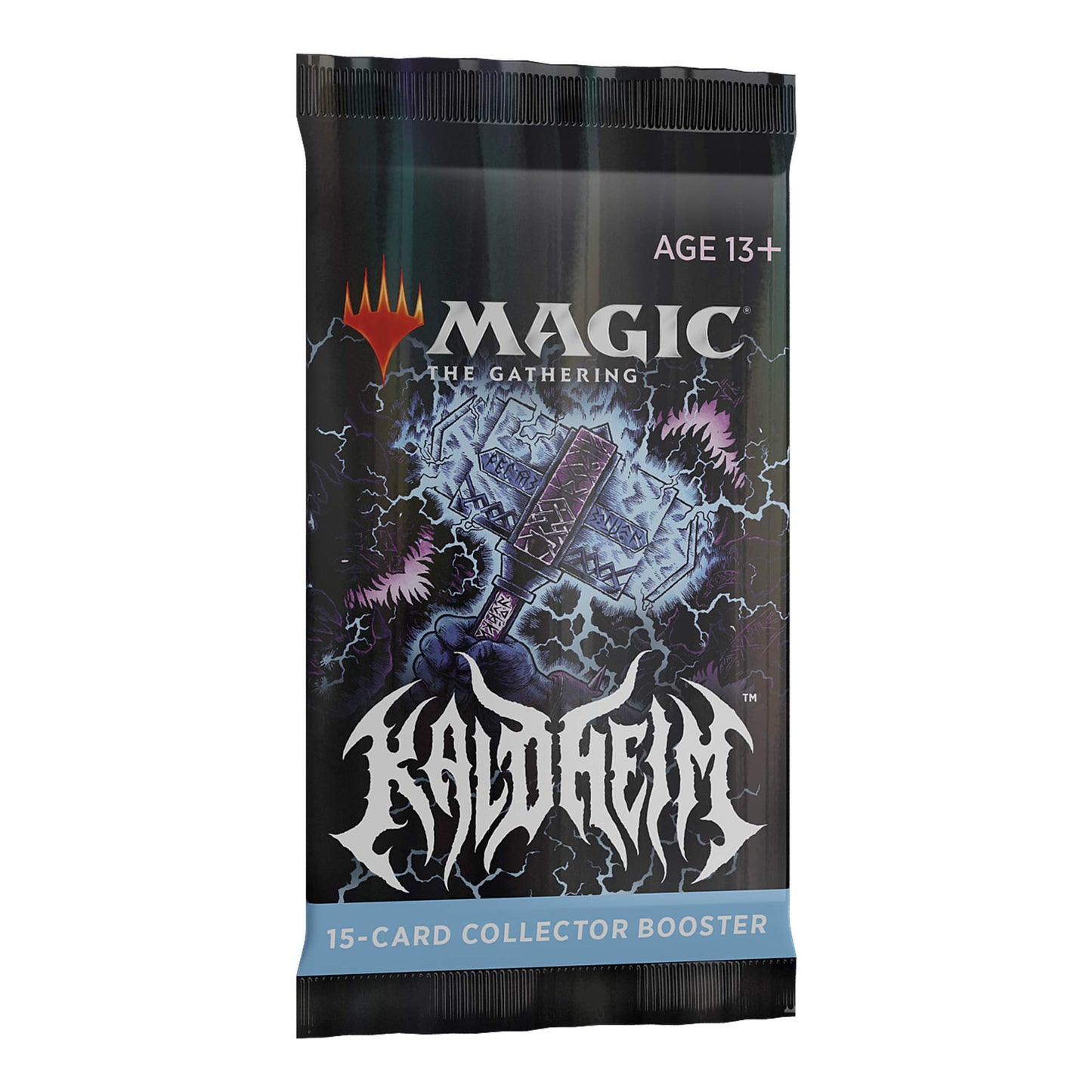 Magic: The Gathering Kaldheim Collector Booster Pack, 15 Magic Cards, Multi