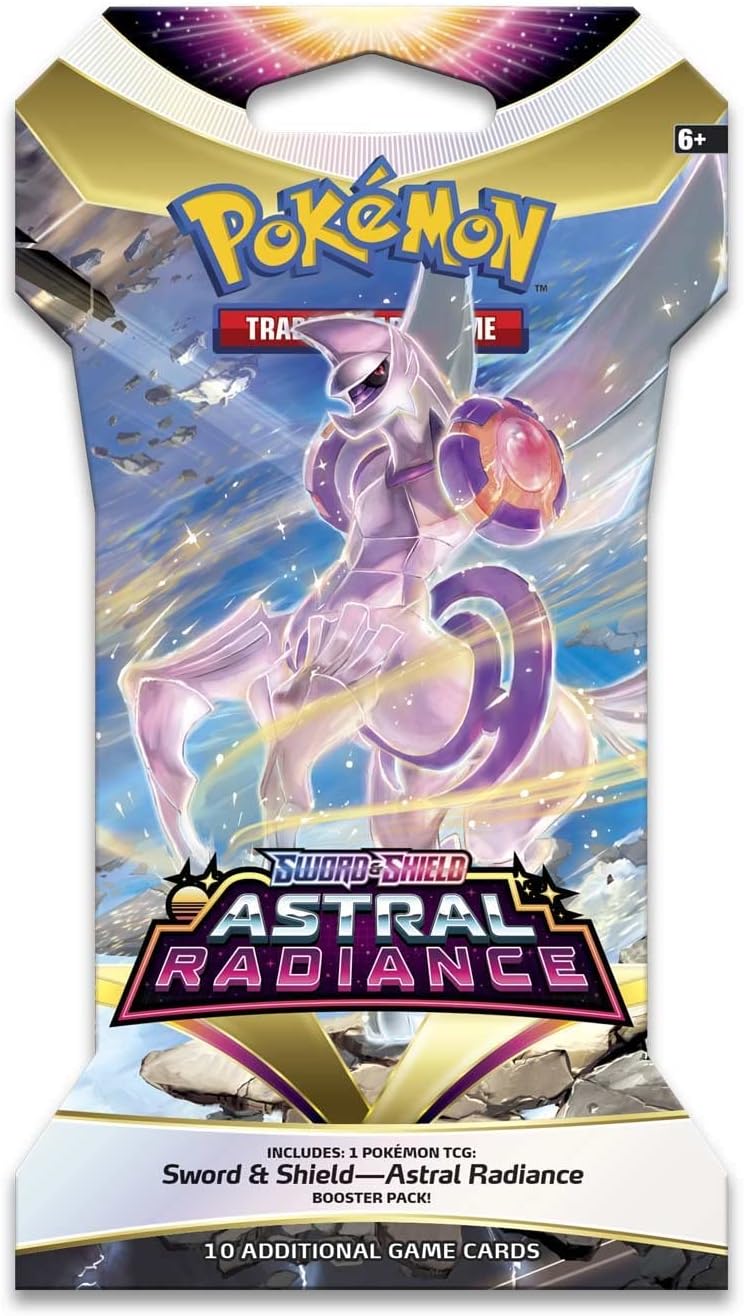 Pokemon Sword and Shield Astral Radiance Boosters - 8 Sleeved Packs!
