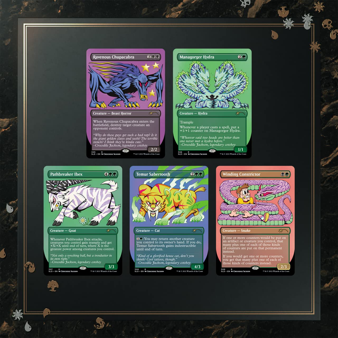 Magic: The Gathering Secret Lair: Crocodile Jackson's Monstrous Menagerie (Non-Foil)