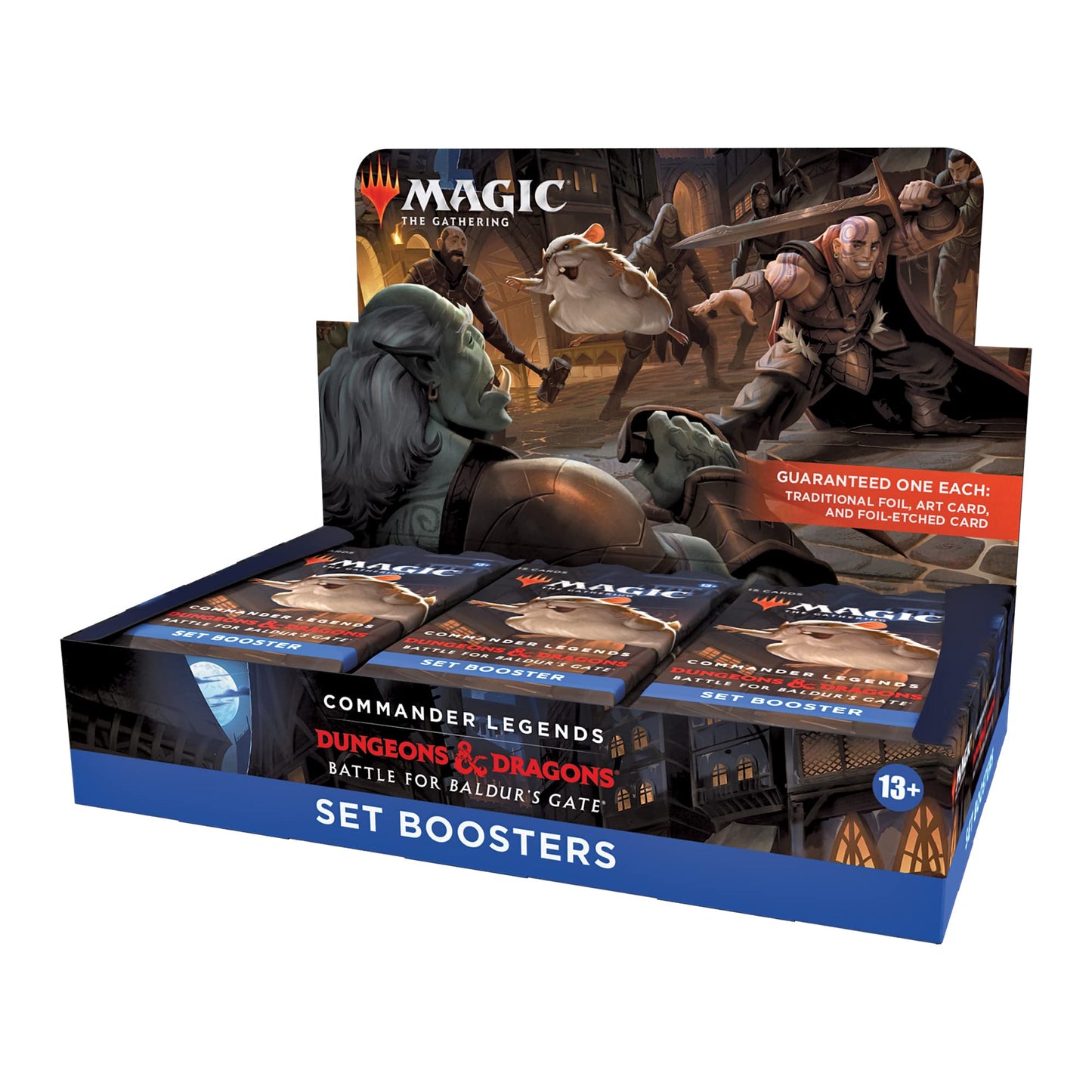 Magic: The Gathering Commander Legends: Battle for Baldur's Gate Case of 6 Set Booster Boxes