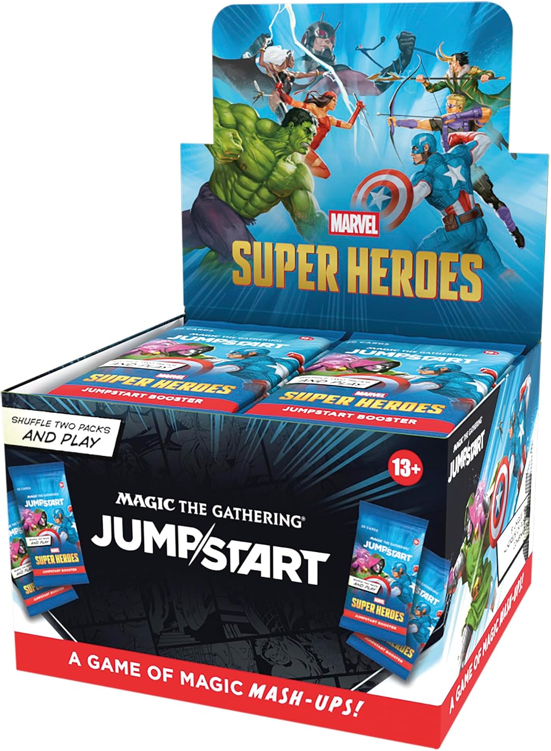 Magic: The Gathering Marvel Super Heroes Jumpstart Booster Box - 24 Packs
