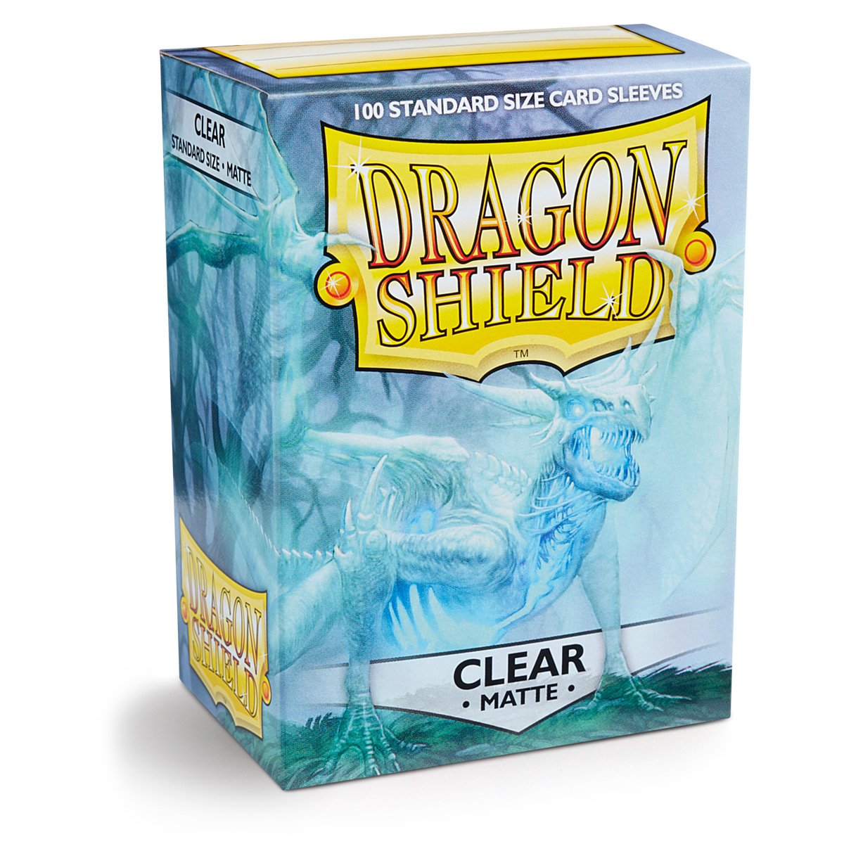 Dragon Shield Sleeves Matte Card Game, Clear