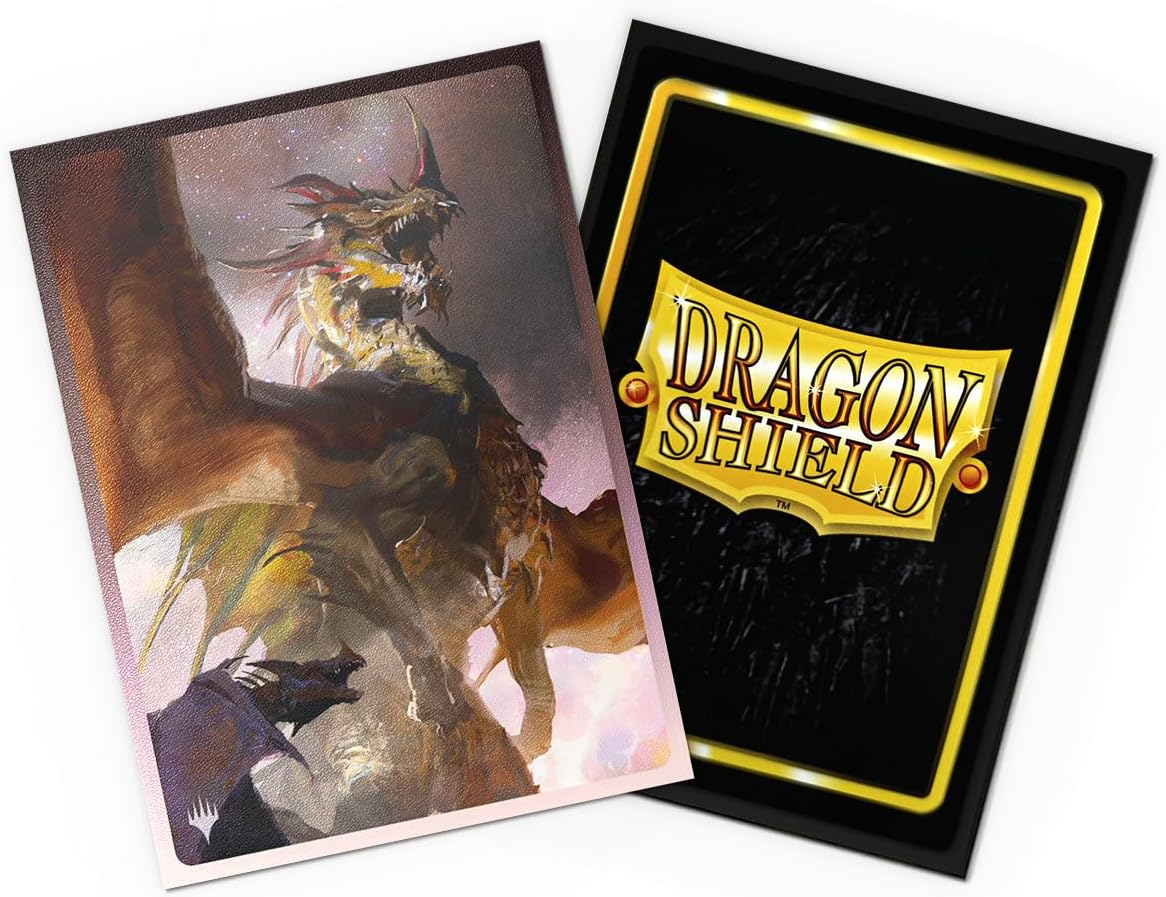 Dragon Shield | Matte Dual Art Sleeves | 100 CT - Smooth & Tough Premium TCG Sleeves | Compatible with Magic: The Gathering | Legendary Series - Ur-Dragon