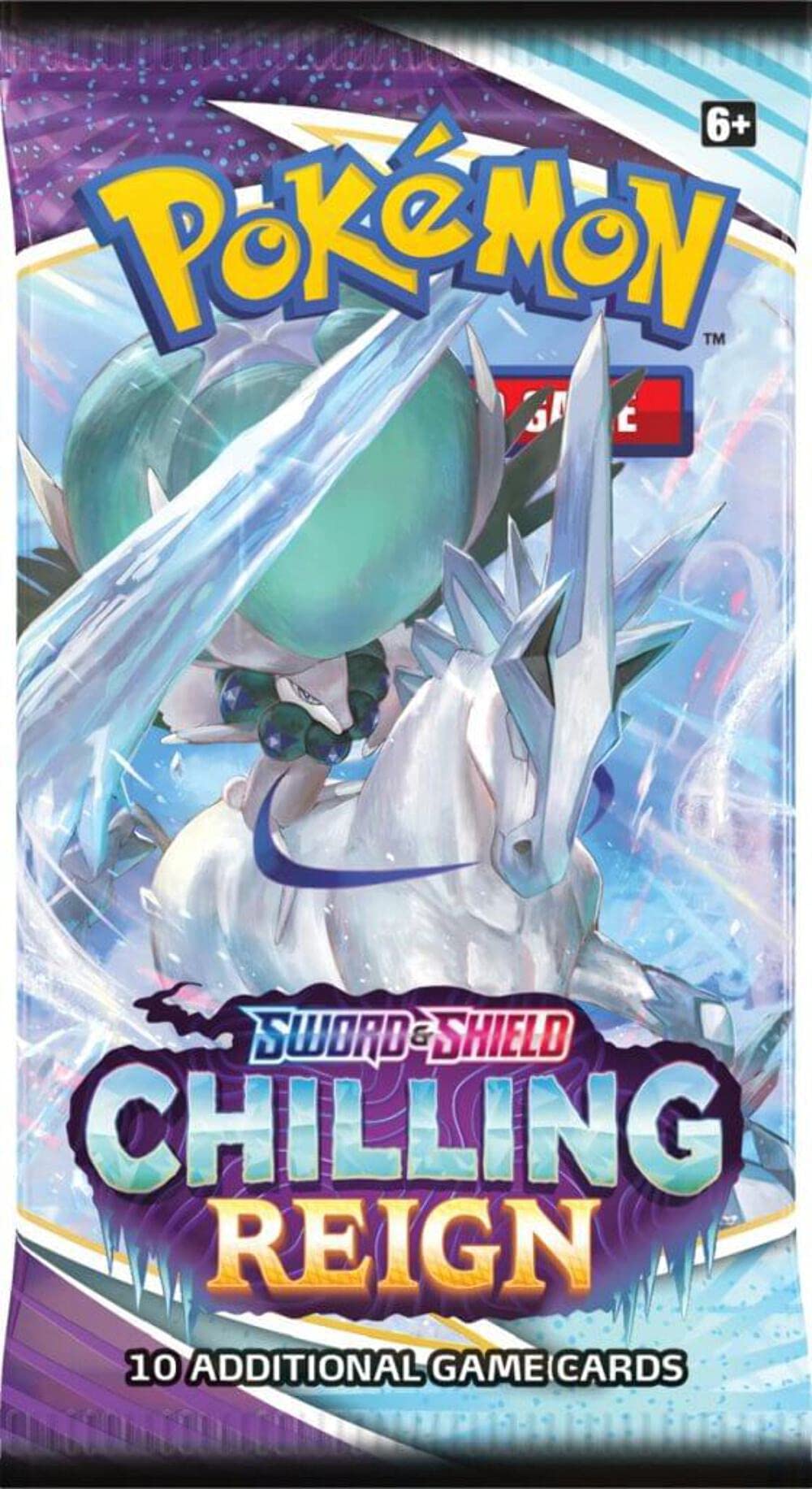 Pokemon Sword and Shield Chilling Reign Sleeved Boosters - 8 Random Packs