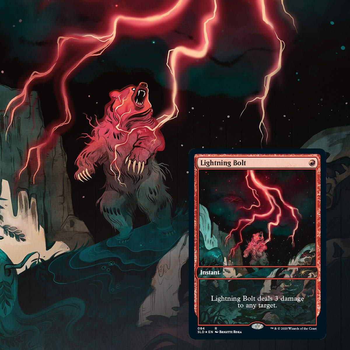 Magic: The Gathering TCG - Secret Lair Drop Series - Mountain, Go