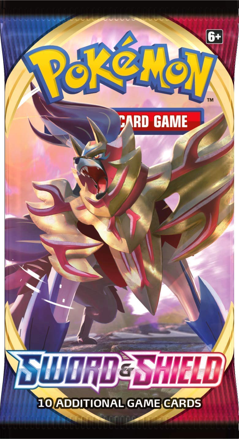 Pokemon TCG: Sword & Shield Booster Pack - 10 Cards