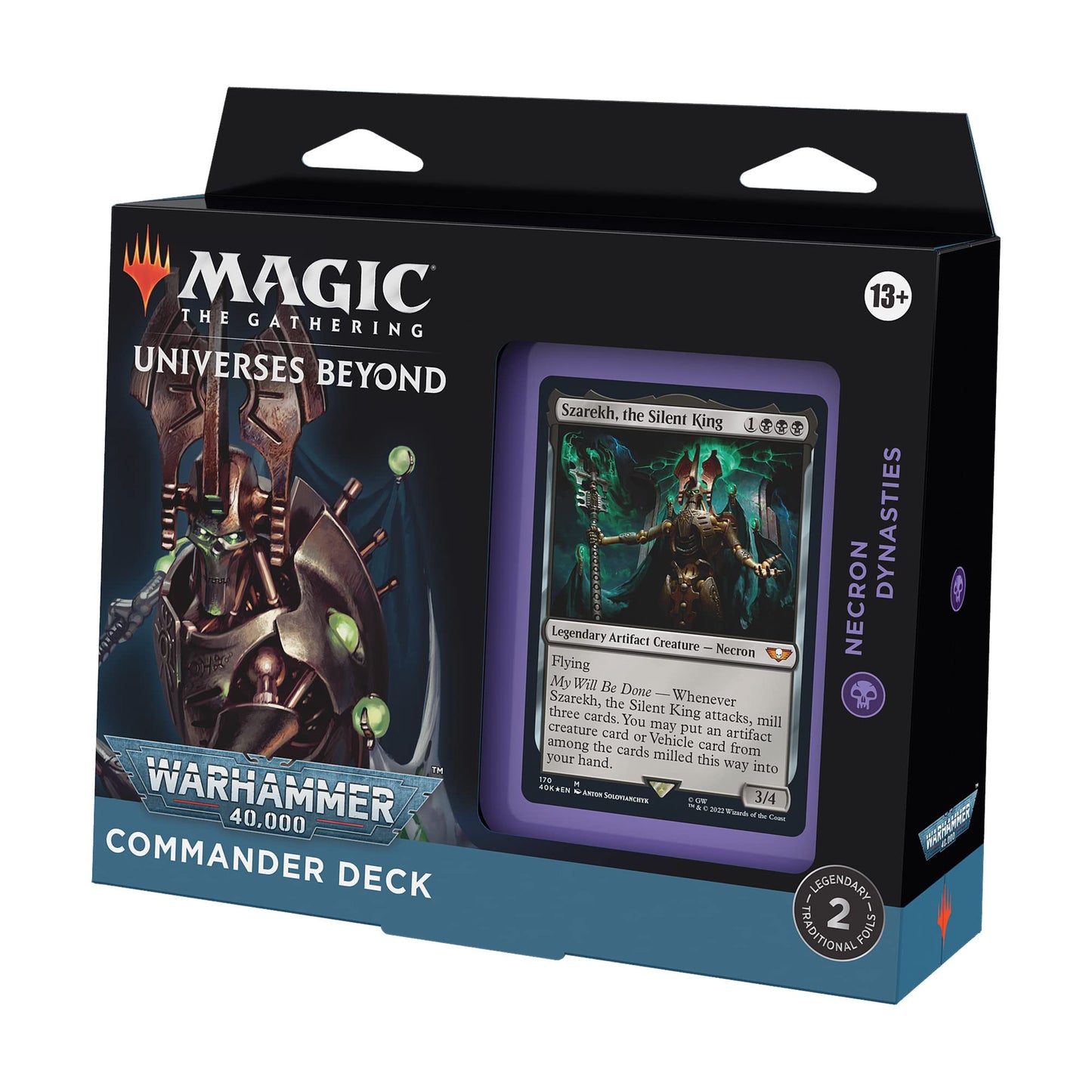Magic: The Gathering Universes Beyond: Warhammer 40,000 Commander Deck Necron Dynasties