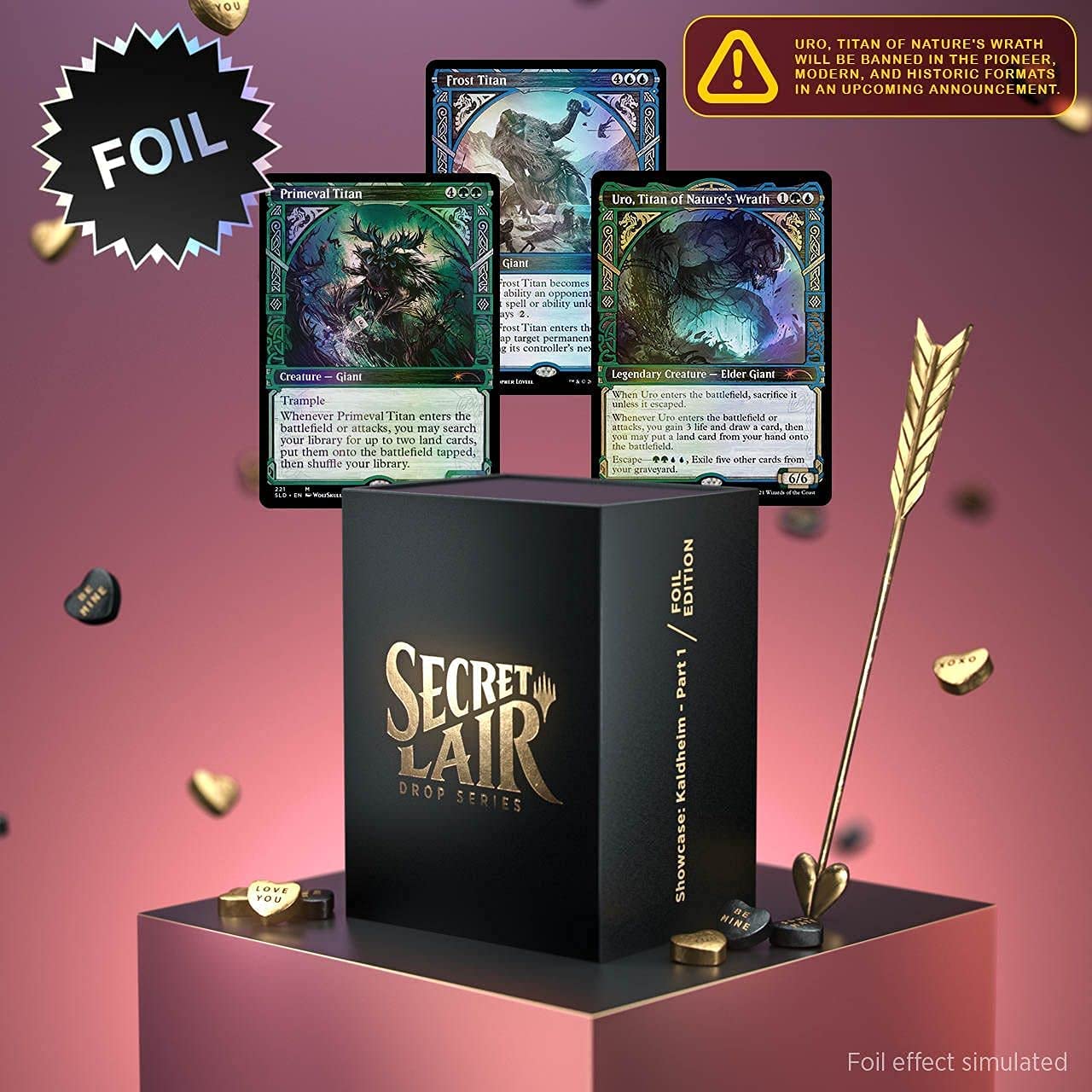Magic: The Gathering Secret Lair - Premium Foil Edition - Showcase: Kaldheim Part 1