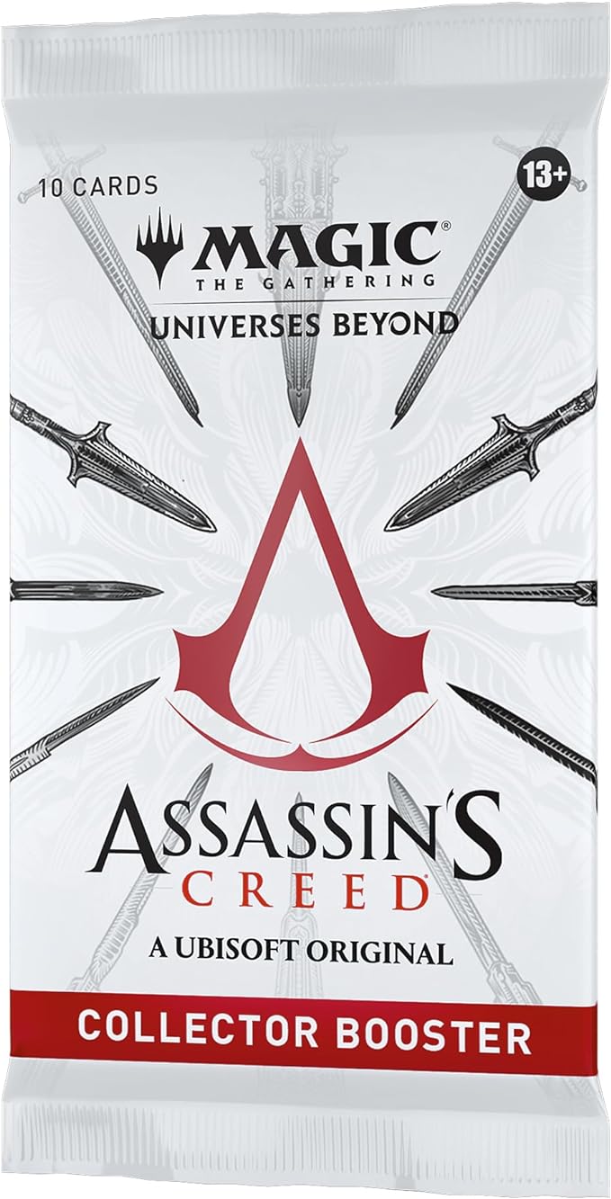 MAGIC THE GATHERING: ASSASSIN'S CREED: COLLECTOR BOOSTER PACK (1 PACK) PREORDER: RELEASE - 07/05/2024