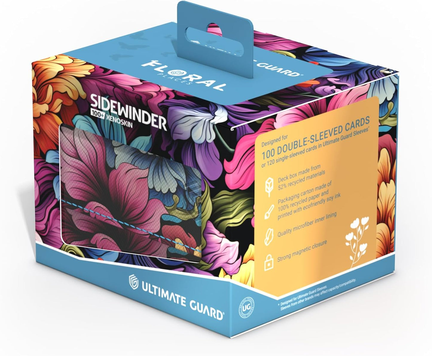 Ultimate Guard - Sidewinder 100+ Xenoskin - Floral Places III - Springbloom Meadow