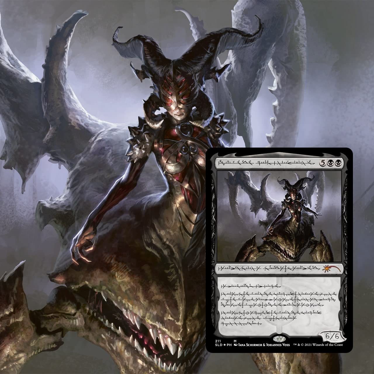 Magic: The Gathering Secret Lair - Non-Foil Edition - Phyrexian Praetors Compleat