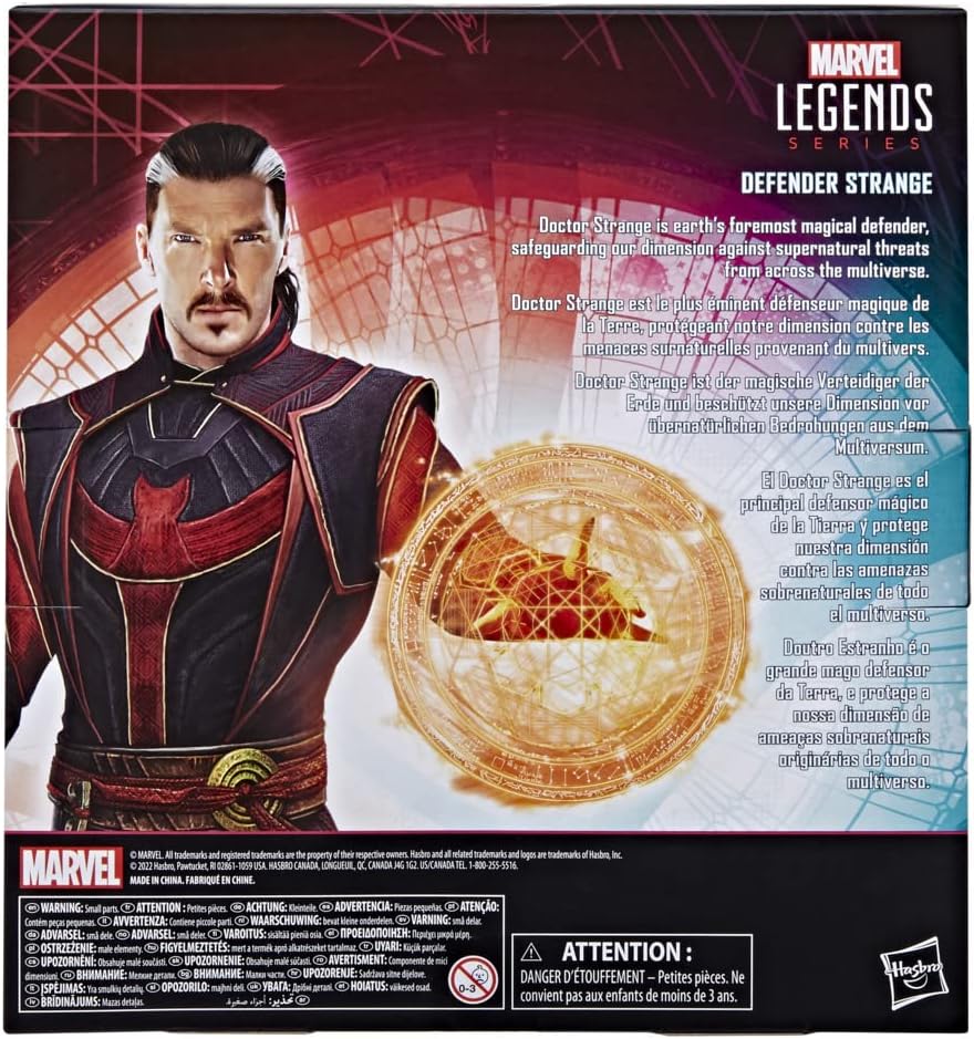Dr. Strange F34265L0 Marvel Legend Series Defender Strange Does Not Apply Doctor Accessory Multi-Coloured One Size