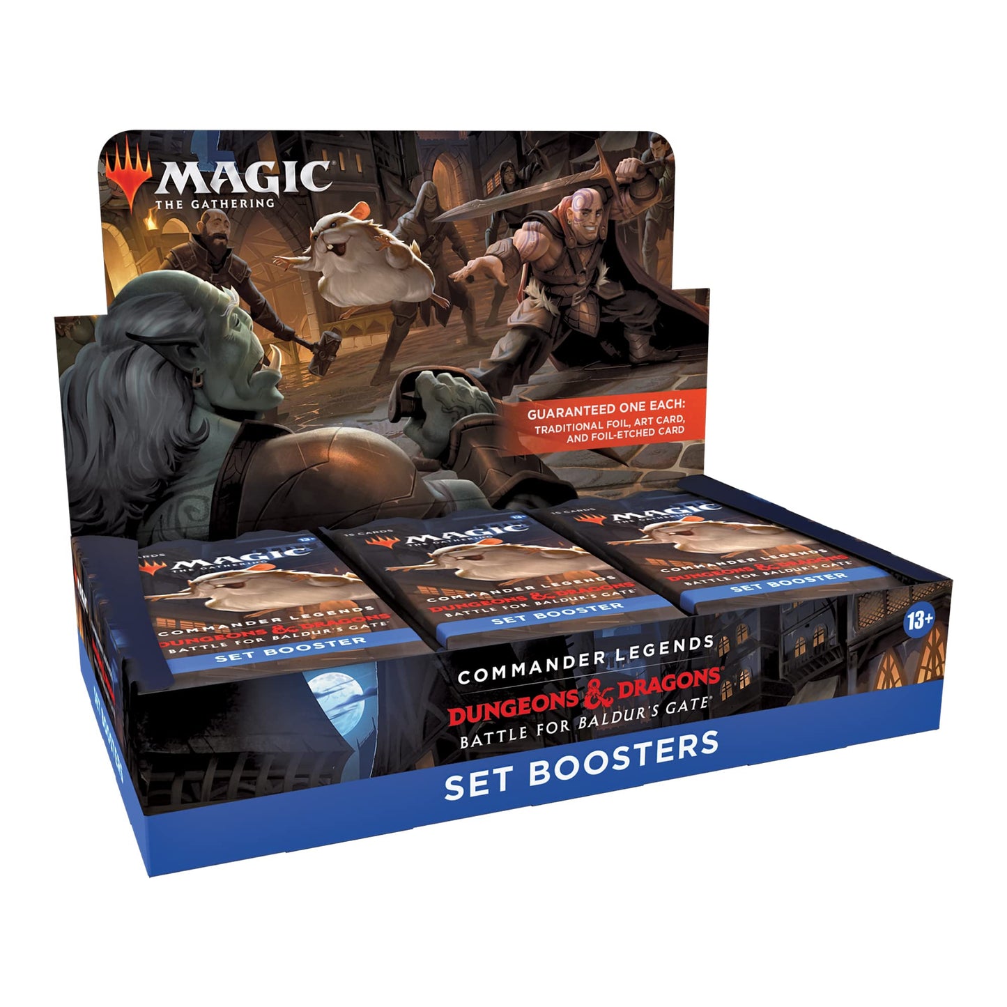Magic: The Gathering Commander Legends: Battle for Baldur's Gate Case of 6 Set Booster Boxes