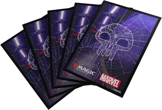 Gamegenic Magic: The Gathering Marvel's Spider-Man Premium Art Sleeves - Spider-Man Swamp - 105 Matte Textured Card Sleeves with Full-Color Artwork, Tournament-Ready & Plastic-Free Packaging