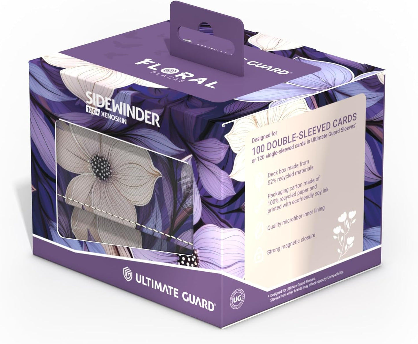 Ultimate Guard - Sidewinder 100+ Xenoskin - Floral Places III - Moonlit Glen