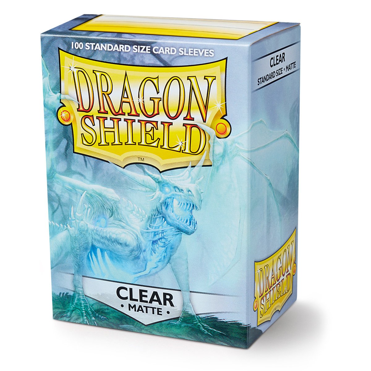 Dragon Shield Sleeves Matte Card Game, Clear