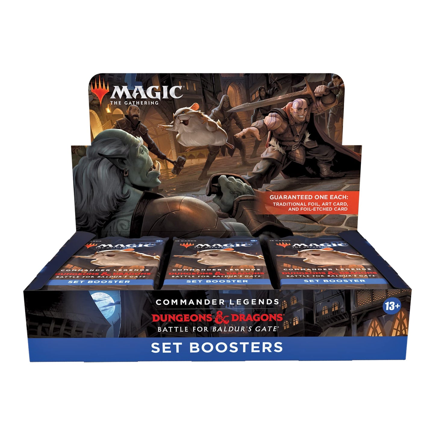Magic: The Gathering Commander Legends: Battle for Baldur's Gate Case of 6 Set Booster Boxes