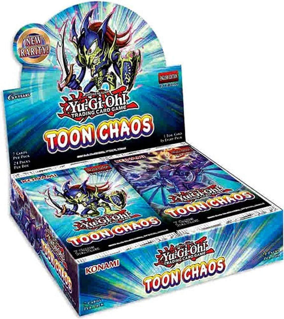 Yu-Gi-Oh! Trading Card Game Toon Chaos Booster Box (1st Edition) - 24 Packs