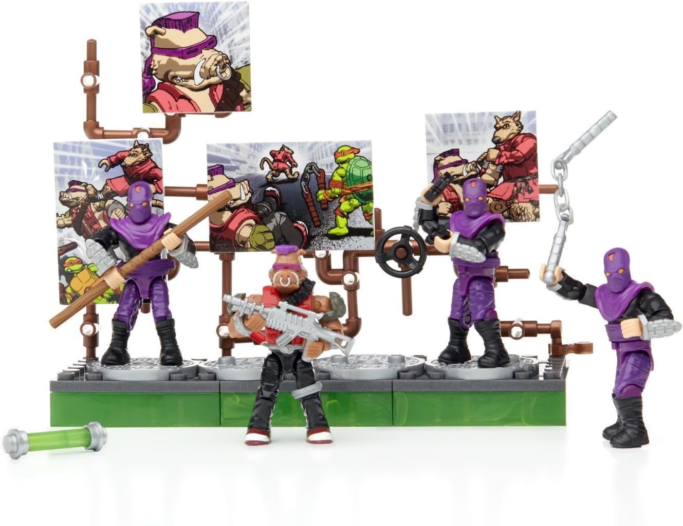 Mega Construx Teenage Mutant Ninja Turtles Collectors Bebop Villain Pack