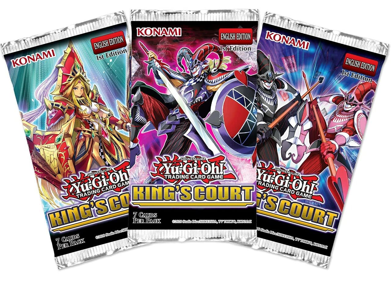 Yu-Gi-Oh! King's Court Booster Box (24 Packs, 7 Cards per Pack)