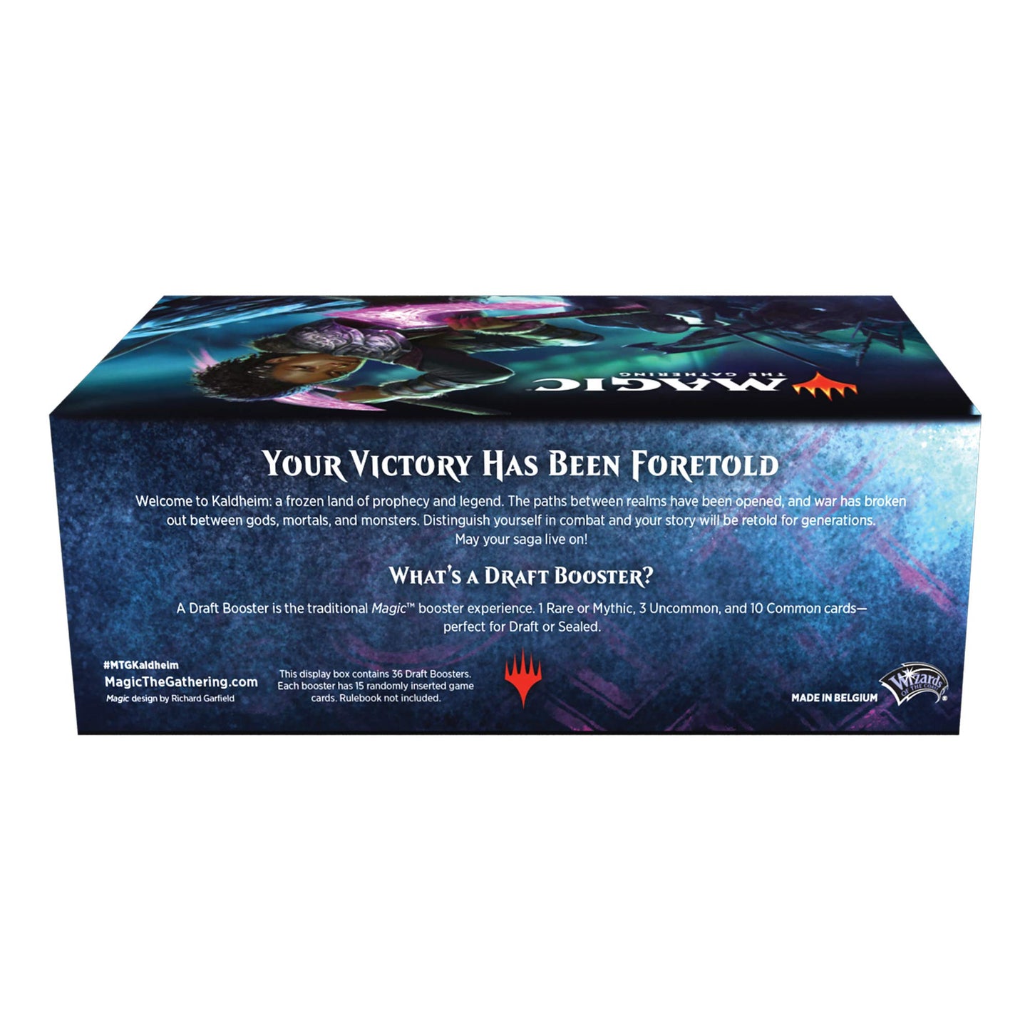 Magic The Gathering Kaldheim Draft Booster Box | 36 Packs (540 Magic Cards)