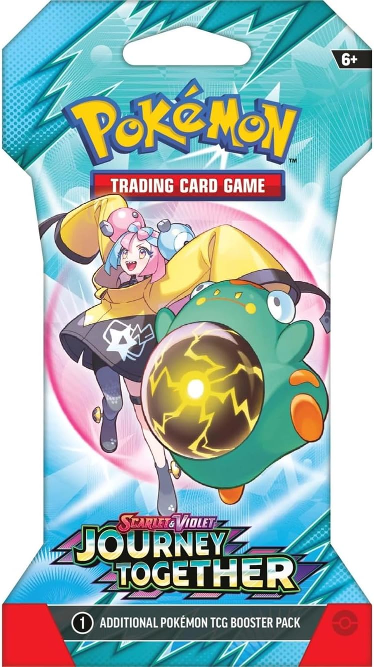 Pokemon TCG - Scarlet & Violet: Journey Together - 8 Booster Pack Lot - 80 Cards