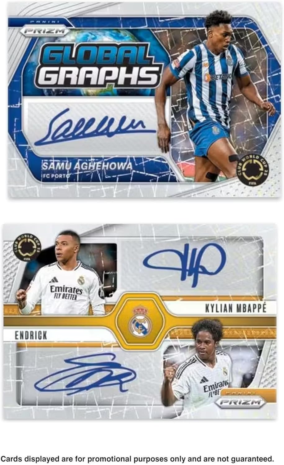 Panini 2025 Prizm Club World Cup Soccer Mega Box – FIFA Trading Cards – Includes Mega Box Exclusive Prizms, Rookies & Inserts – Official Panini Retail Set