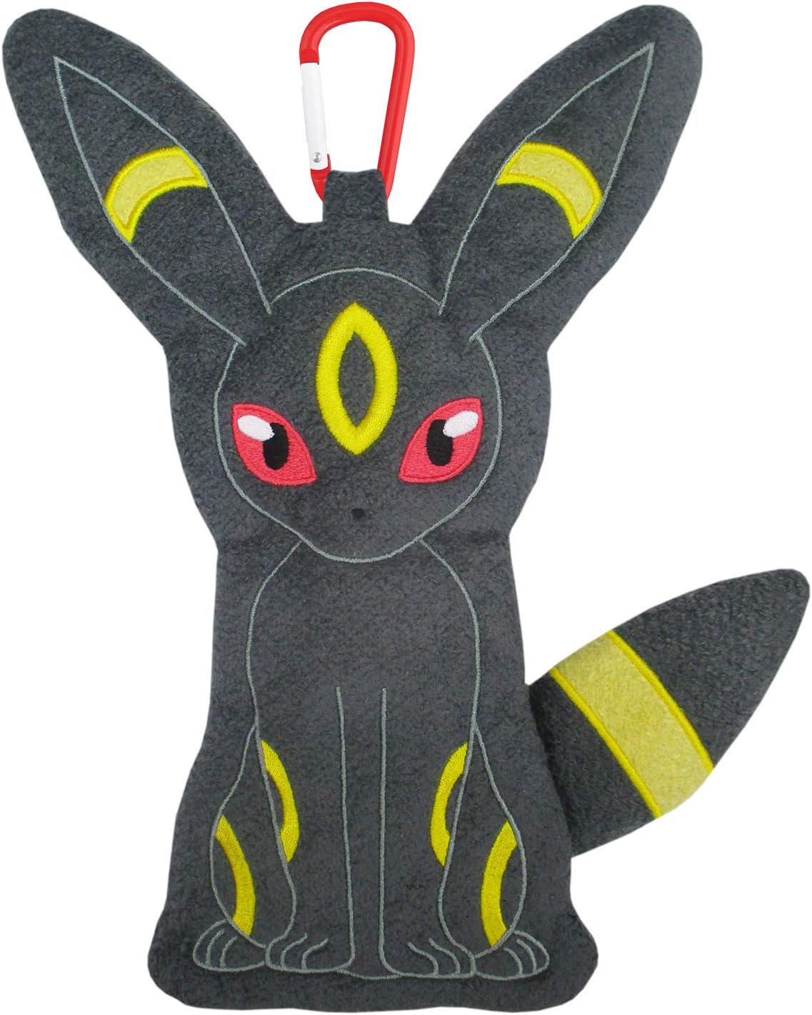 SAN-EI PZ38 Pokemon Plush Merchandise Series Petafuwa Pouch, Umbreon