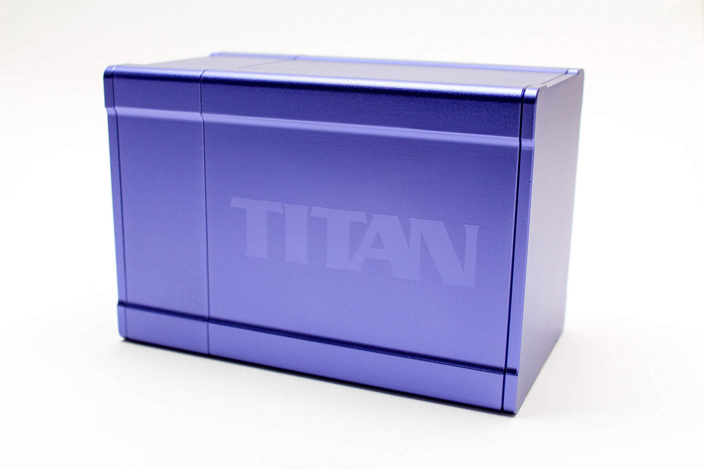 Purple Satin Titan Solid Box Gods Premium High Strength Deck Box Case Protector
