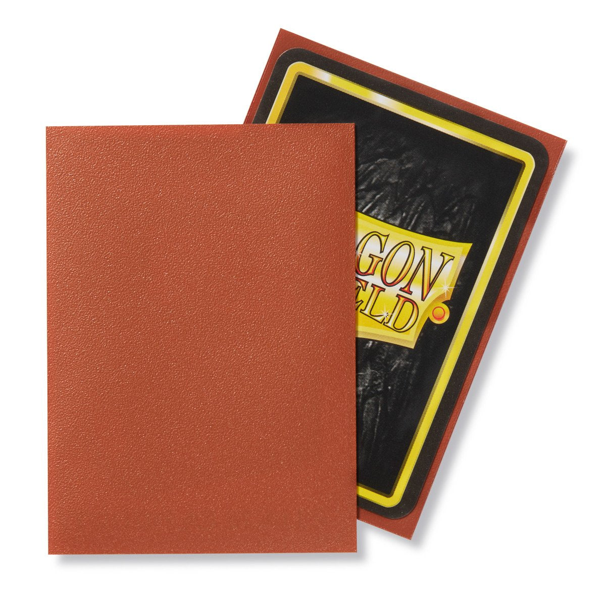 Dragon Shield Standard Size Sleeves Matte Copper 100CT - Card Sleeves are Smooth & Tough