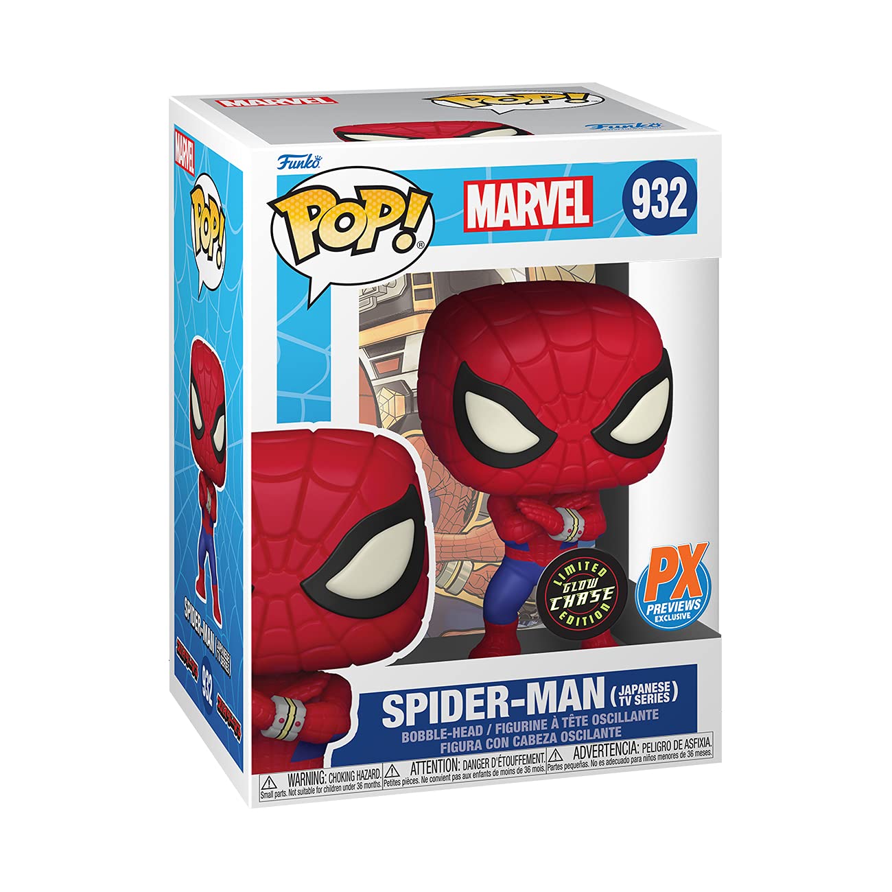 Funko POP Marvel: Spider-Man Japanese TV Series Vinyl Figure, Multicolor, Standard