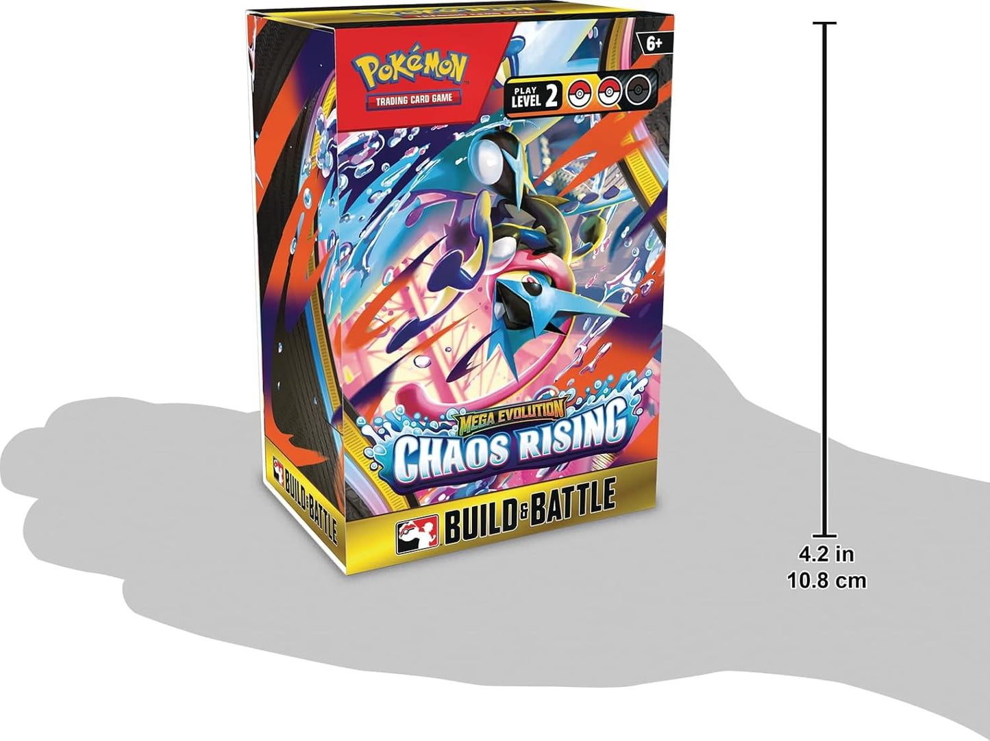 Pokemon TCG: Mega Evolution - Chaos Rising Build & Battle Box