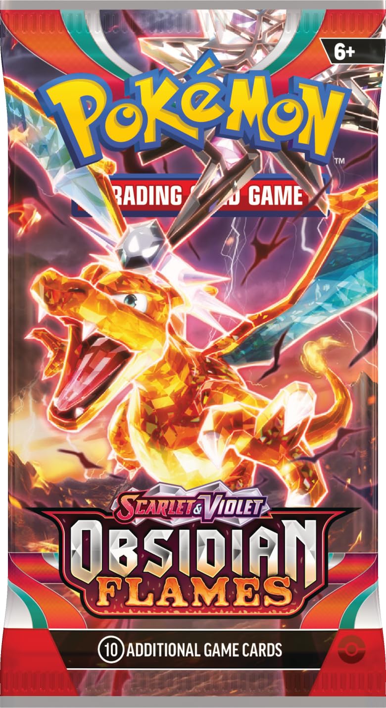 Pokemon TCG: Scarlet & Violet: SV03 Obsidian Flames: 3 Pack Booster Blister - Eevee