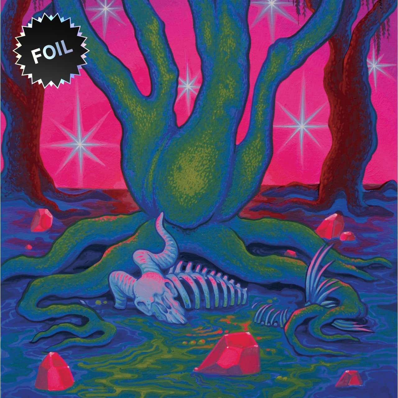 Magic: The Gathering Secret Lair - Premium Foil Edition - The Astrology Lands: Capricorn