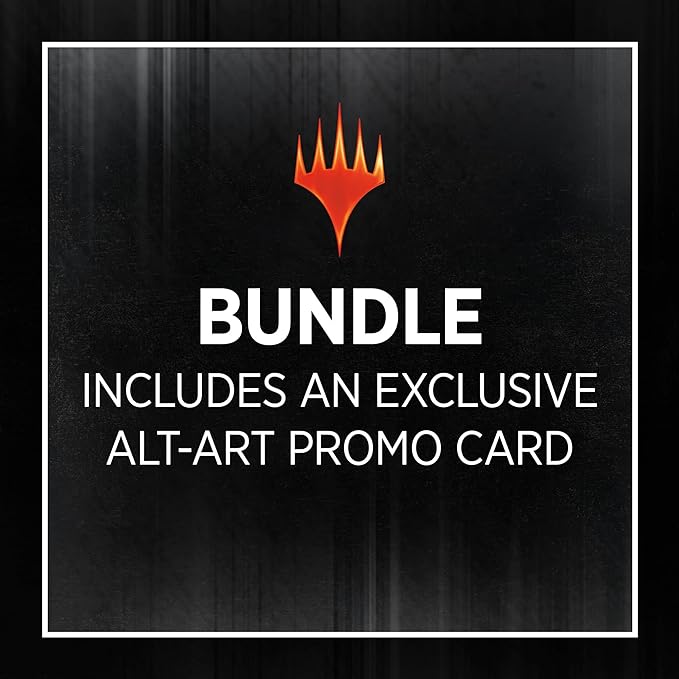 Magic: The Gathering Murders at Karlov Manor Bundle - 9 Play Boosters, 30 Land Cards + Exclusive Accessories