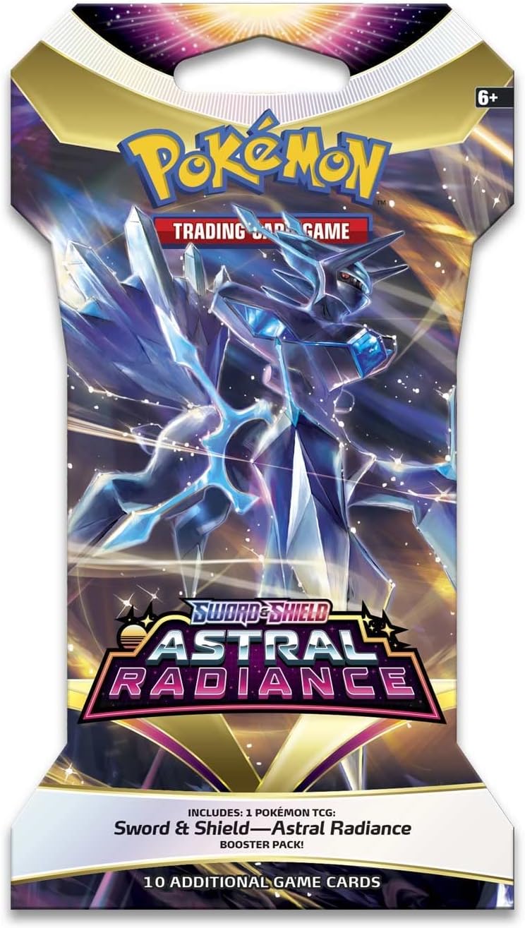 Pokemon Sword and Shield Astral Radiance Boosters - 8 Sleeved Packs!