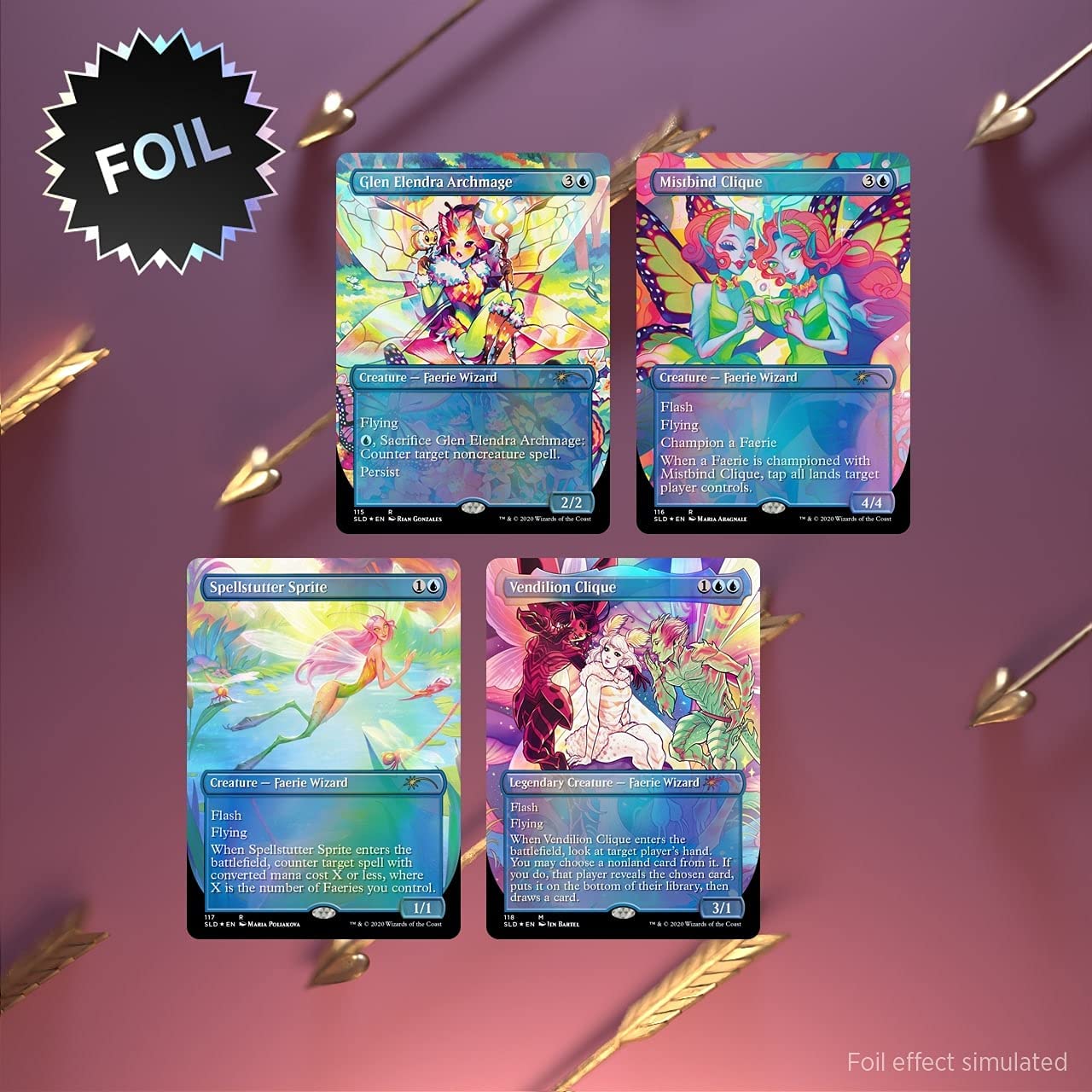 Magic: The Gathering Secret Lair - Premium Foil Edition - Faerie, Faerie, Faerie Rad