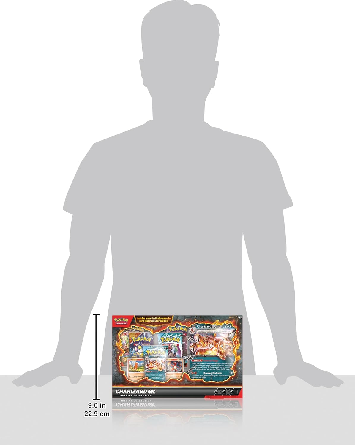 Pokemon TCG: Charizard ex Special Collection - 5 Packs, Promos