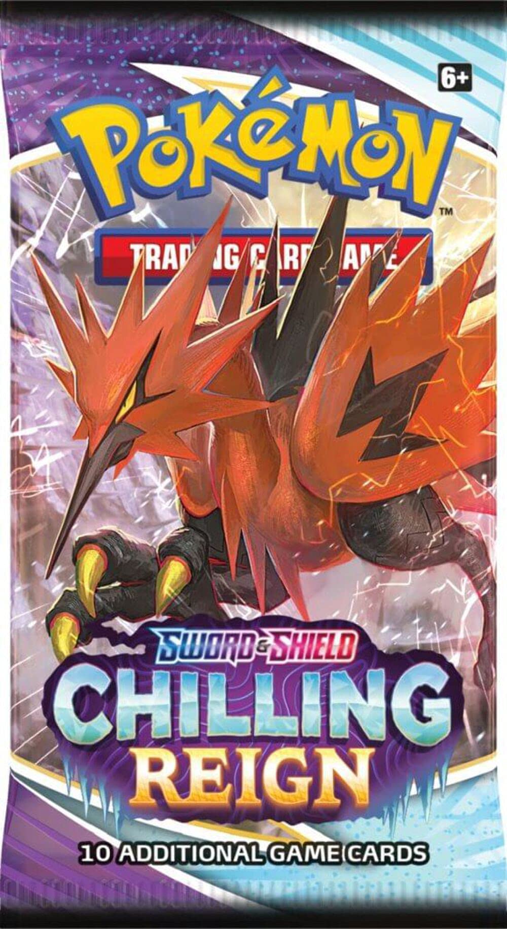 Pokemon Sword and Shield Chilling Reign Sleeved Boosters - 8 Random Packs