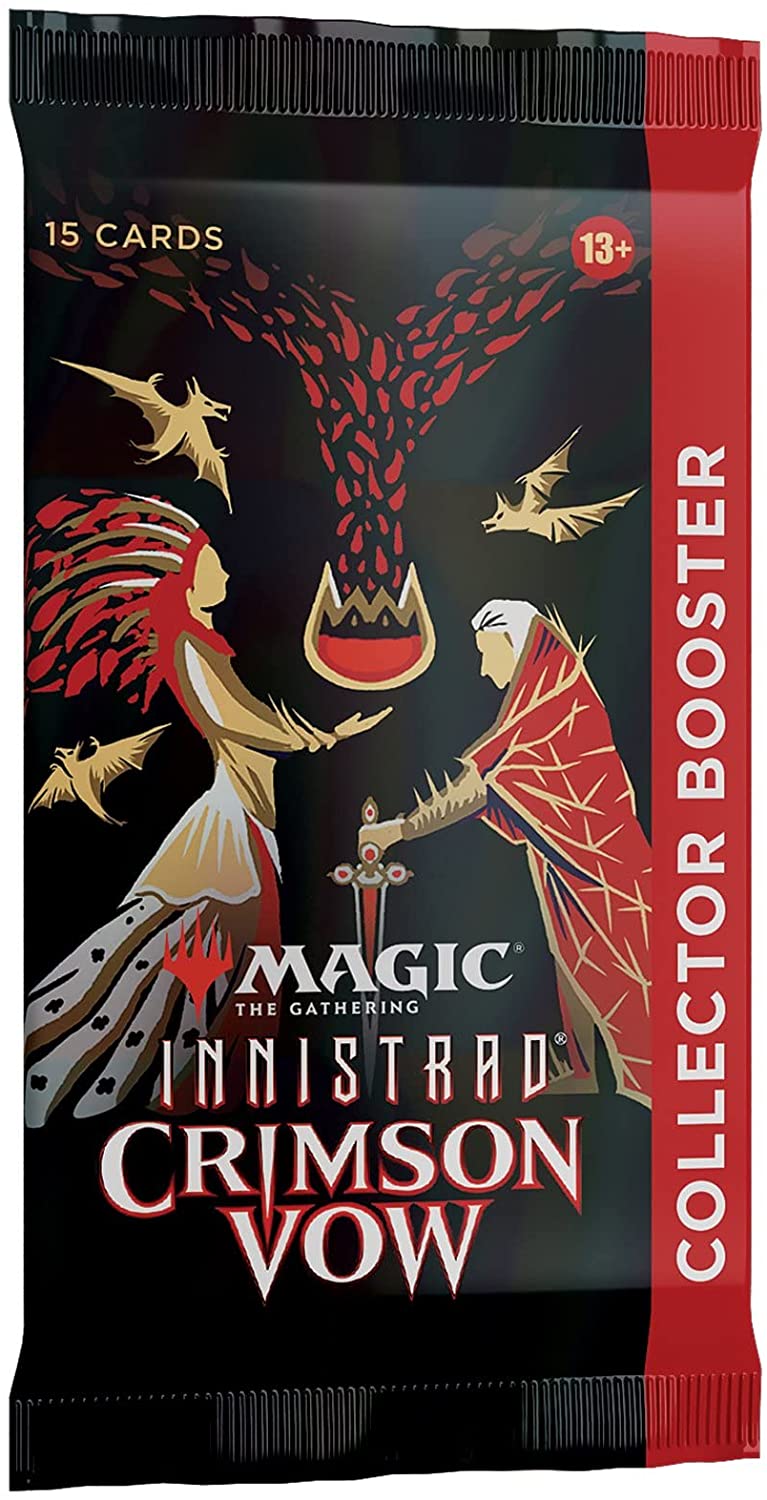 Magic: The Gathering Collector Booster Pack Lot - Innistrad: Crimson Vow - 6 Packs