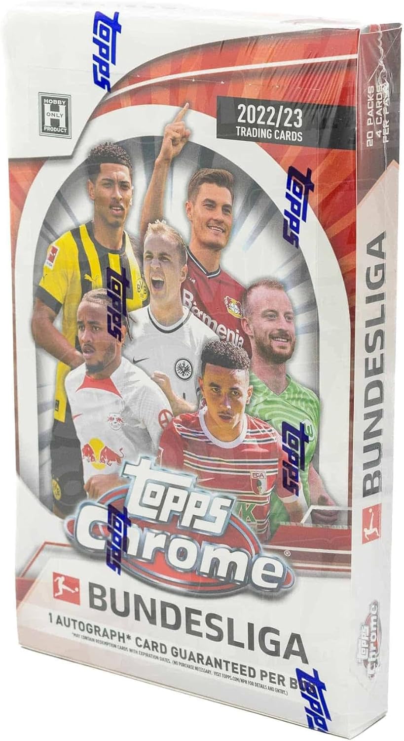 2022/23 Topps Chrome Bundesliga Soccer Hobby Box
