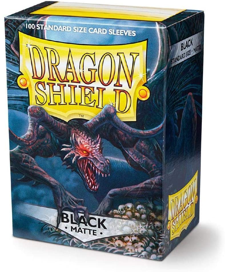Dragon Shield 100ct Standard Card Sleeves - Matte Crimson Red