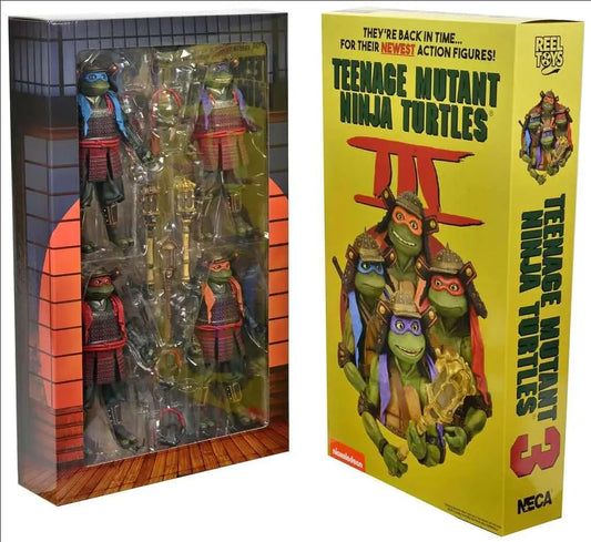 Teenage Mutant Ninja Turtles 3 Samurai Figure Set (7 in) (2023 SDCC Exclusive)
