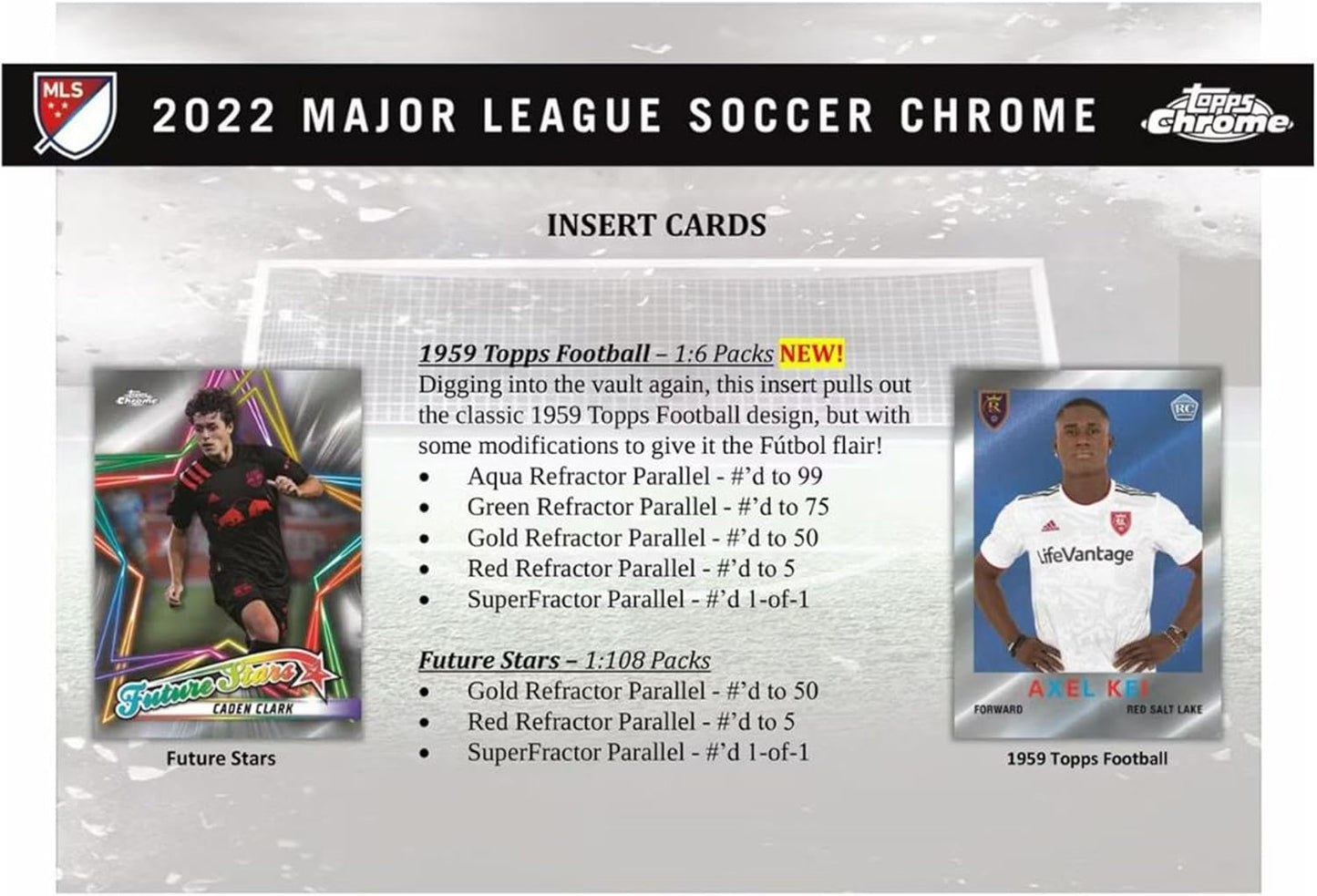 2022 Topps Chrome Major League Soccer Value Blaster Box