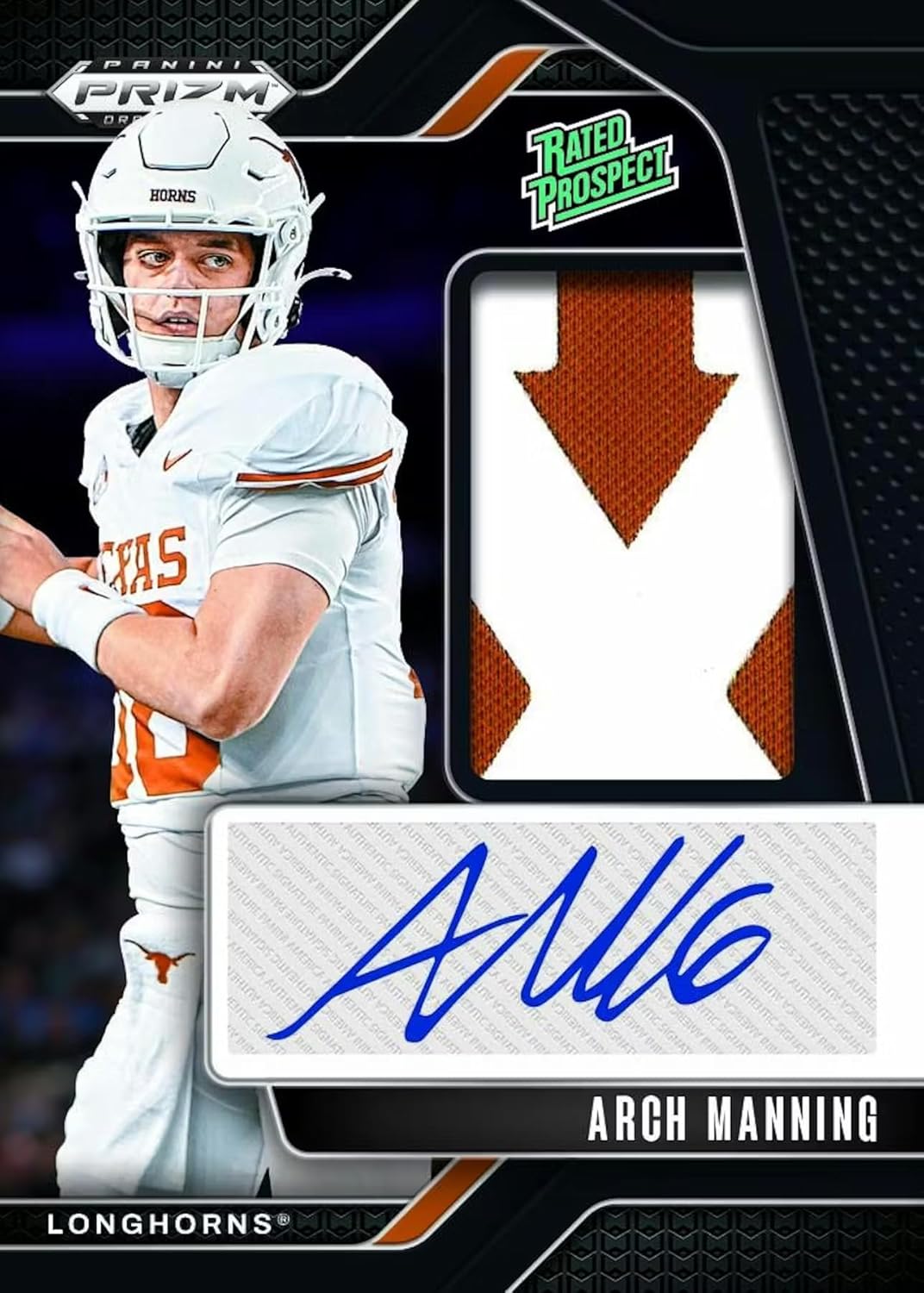 Panini 2025 Prizm Draft Picks Football Hobby Trading Card Box (Four Autographs Per Box!)