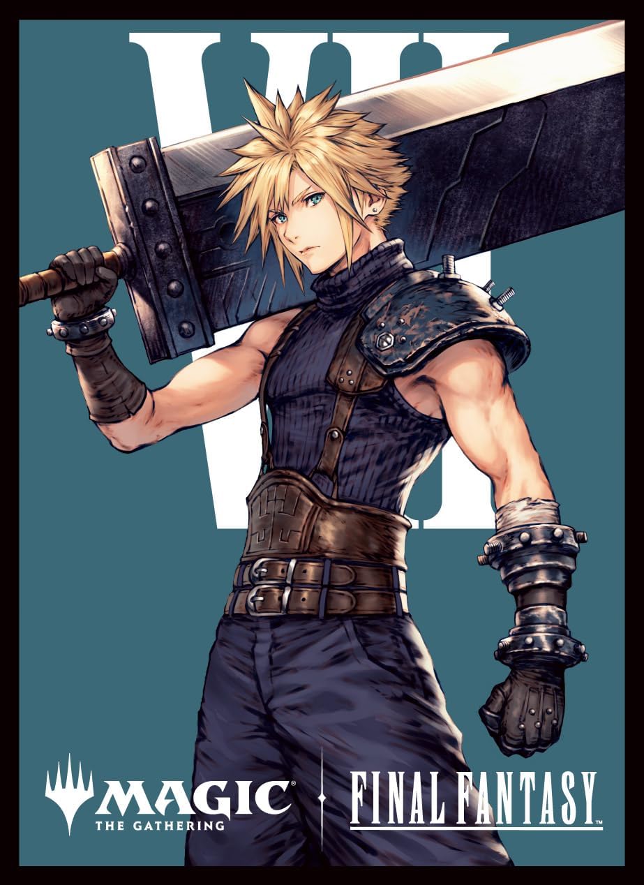 Magic: The Gathering - Final Fantasy Players Card Sleeve - Cloud, Ex-Soldier (MFS-31)