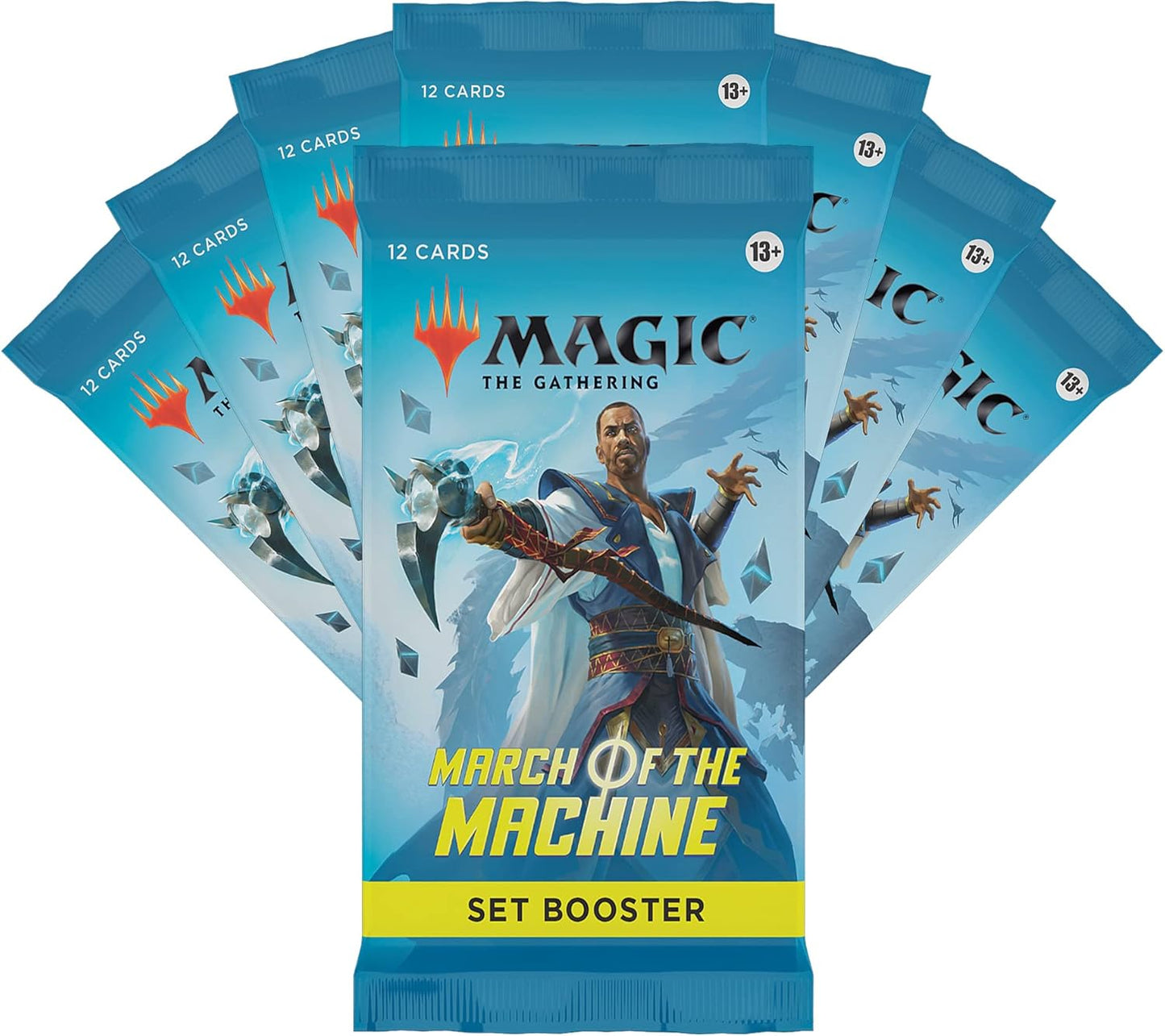 Magic: The Gathering March of the Machine Bundle | 8 Set Boosters + Accessories
