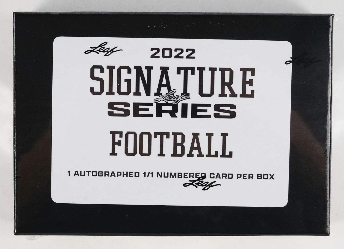 2022 Leaf Signature Series Football Factory Sealed Box