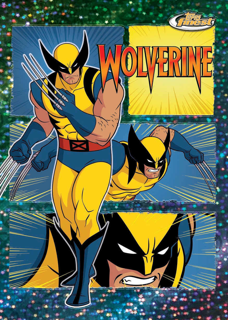 2025 Topps Finest Marvel X-Men '97 Trading Cards Hobby Box